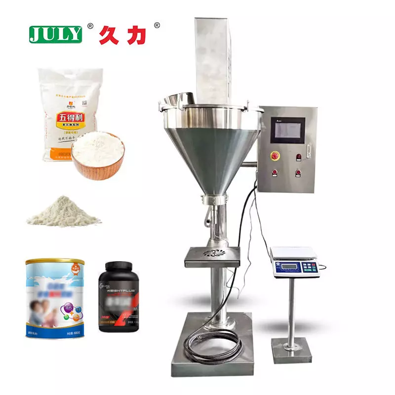 JULY High-Precision Automatic Powder Filling Machine | 0.1–1000g Range, ±0.5–1.5% Accuracy