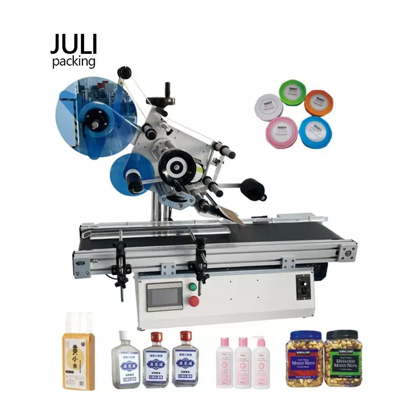 High-Precision Automatic Flat Surface Labeling Machine: ±0.5mm Accuracy, 30-50 Pcs/Min for Bottles, Boxes & Bags