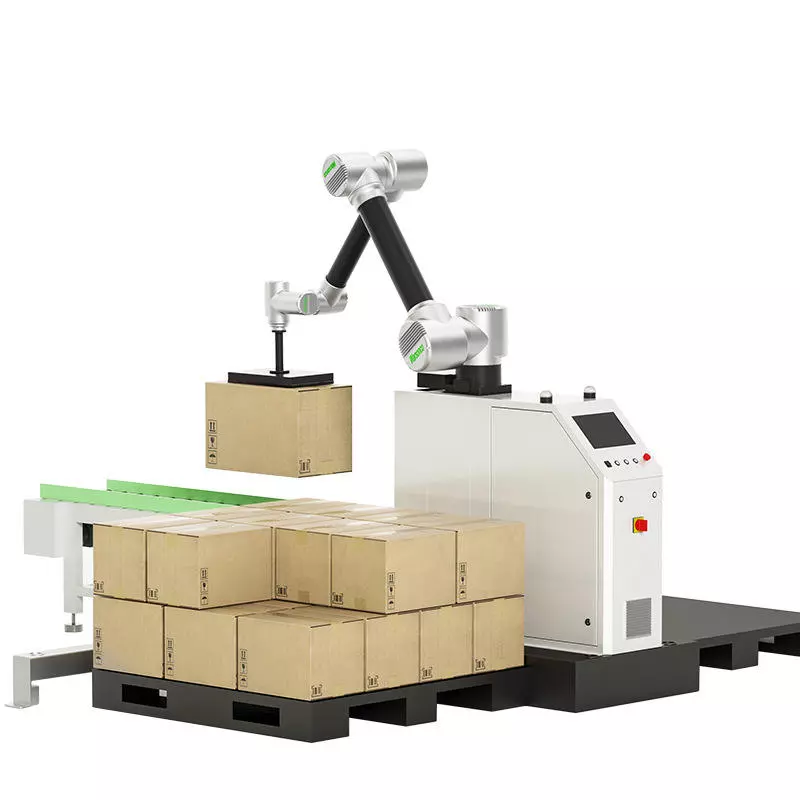 Boost Your Line Efficiency: Collaborative Robot Palletizer, 8-12 Cartons/Min, Safe & Easy to Deploy