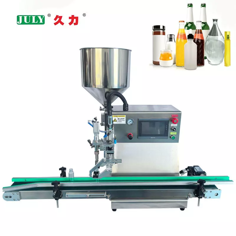 Desktop Automatic Liquid Paste Filling Machine | High Accuracy Filler for Cream, Gel, Sauce
